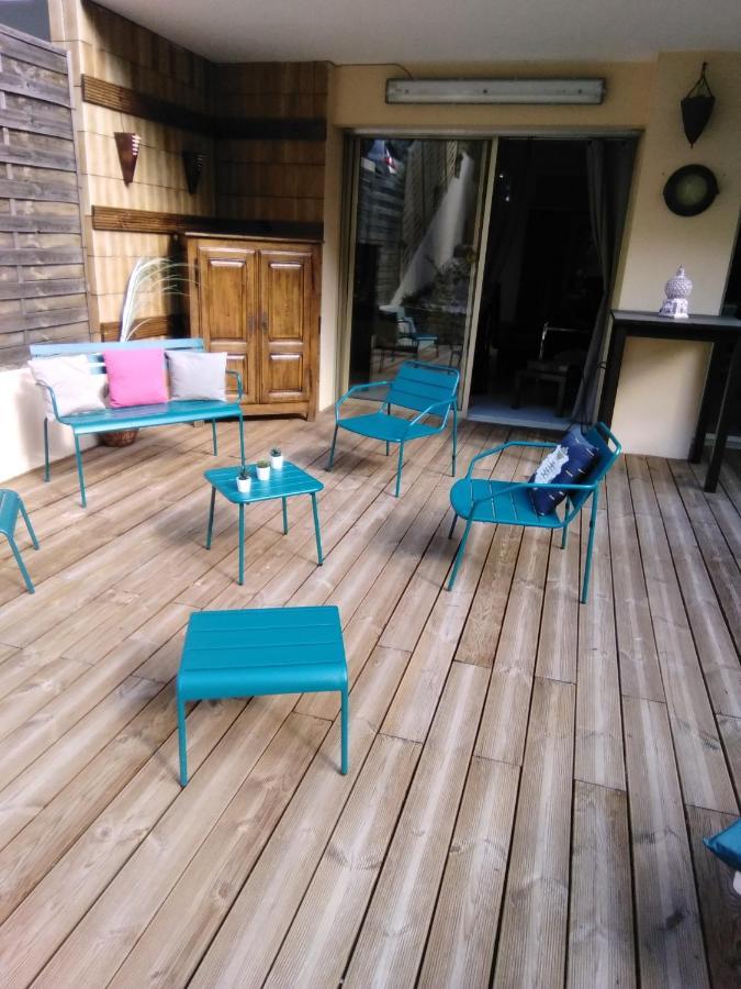 Nice- Gairaut - Jardin Prive- Grand F1 Lumineux-piscine Collective Appartement Nice